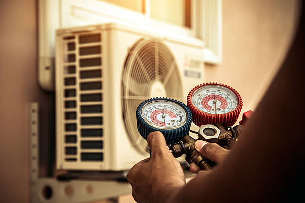 Professional Air Conditioning Service technician working in Walterboro, SC